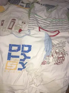 Baju tidur anak lemgan panjang (4 set)