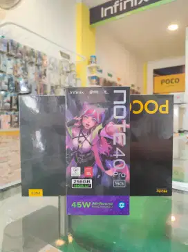 INFINIX Note 40 pro 5G 8/256 Promo+bonus cash & credit garansi Resmi