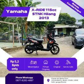 Yamaha X-RIDE 115cc Stnk Hilang tahun 2013 pajak off