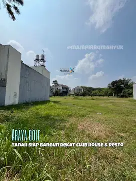 Tanah strategis dekat club house dan rumah sakit di Araya Golf Malang