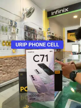 Realme C71 Nfx 4/128 promo+bonus cash & credit garansi Resmi
