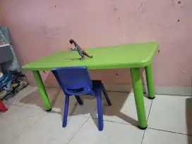 Meja belahar anak  panjang 100 cm