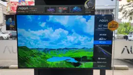 TV 43inc 4k Google TV aqua 43k85fux (baru)