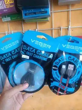 Kabel casan veger kokoh ada pelindung kabelnya pengecasan cepat