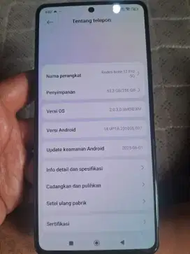 Redmi note 12 pro 5g