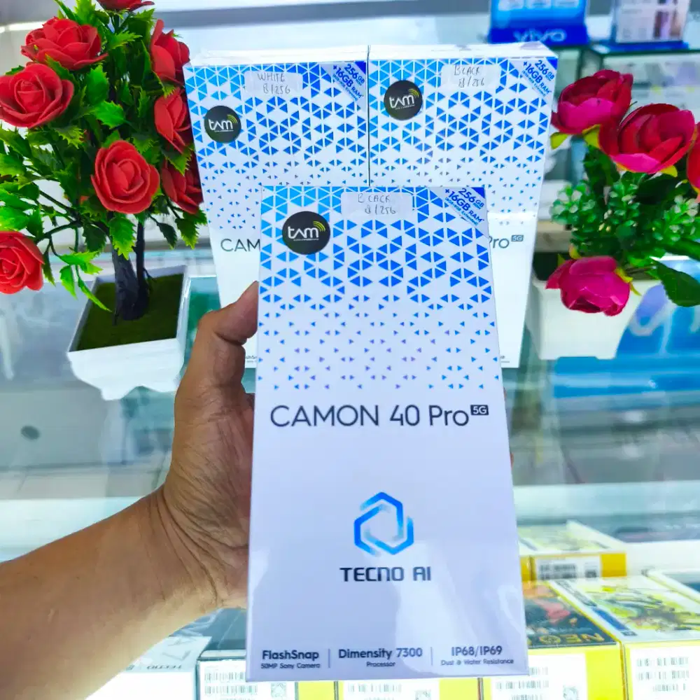Tecno Camon 40 Pro 5G 8/256 Resmi Segel promo