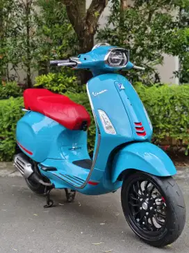 VESPA SPRINT S EDITION Facelift warna Blue Audace 2023