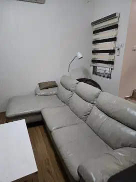Sofa L Kulit Informa