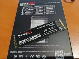 SSD NVME M.2 VNMRX 512GB DENGAN ENCLOSURE