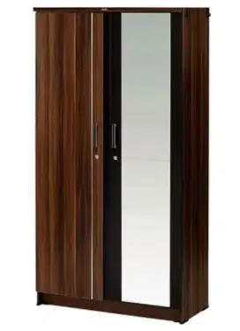 Lemari Pakaian 2/3 Pintu Full Kaca Activ Kofi