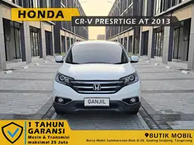 CRV Prestige 2.4 AT 2013 Putih. TDP Murah 15jt