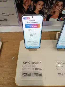 KREDIT OPPO RENO 14 5G PAKE PROMO BUNGA SPESIAL O% HOME CREDIT