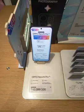 KREDIT OPPO RENO 14 PRO PAKE PROMO BUNGA SPESIAL O% HOME CREDIT