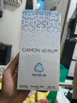 Tecno Camon 40 pro 5g 8/256Gb baru garansi resmi