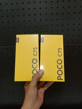 [ berminat wa saja ] Poco C75 NFC 6/128 Garansi resmi 15bulan
