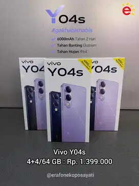 Vivo Y04s 4/64 terbaru
