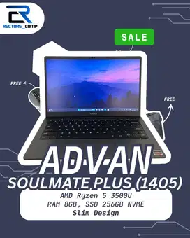 ADVAN Soulmate Plus ( 1405 ) - Ryzen 5, 8GB RAM