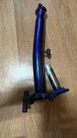 Brompton stem type M warna purple metalic