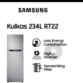 KULKAS BARU SAMSUNG 2 PINTU SEGEL