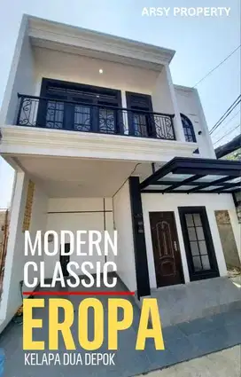 Rumah modern di zona elit Depok-Lokasi Favorit Milenial aktif