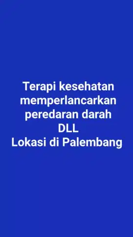 Urut terapis sehat Palembang