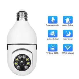 Kamera cctv model bohlam 8mpx