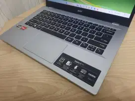 Acer Aspire 3 14 A314-23M AMD ryzen 5 7520U mulus normal siap pakai