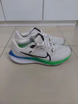 Sepatu Nike Pegasus 40 Running Road Platinum tint white size 42