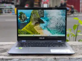Laptop Asus Layar jotos  Core i3 Nvidia TP410U