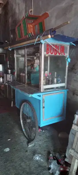 Jual gerobak bubur ayan bekas