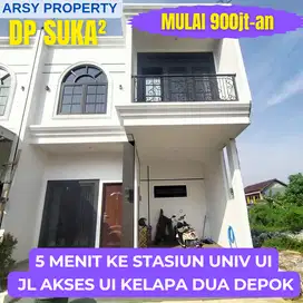 Cluster ekslusif di tengah denyut depok.harga mulai 900 JT anb
