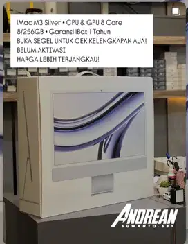 imac M3 silver 8/256