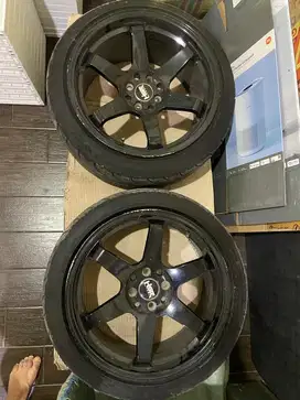 Velg HSR 17 inch ex Wuling Binguo Lubang 4