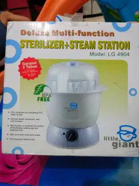 Deluxe multi function sterilizer+steam station model LG.4904