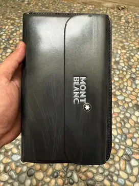 Tas Tangan Pria Clutch Handbag Mont Blanc Pria