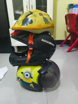 Helm anak pushbike helm motor anak
