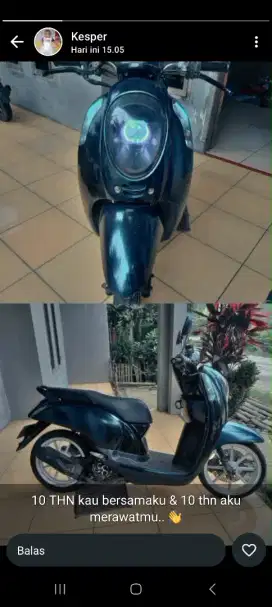 Scoopy 2014 Rp 1000000