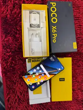 Xiaomi Poco X6 Pro 5G 12/512GB Fullset Mulus Pemakaian Garansi Resmi