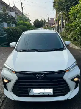 Toyota Avanza G 1.5 AT 2024 Putih Orisinil Pemakai Antik
