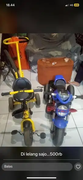 Sepeda dan motor anak