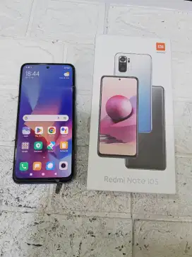 Second Handphone Redmi note 10 s Ram 8/128gb NFC hp box