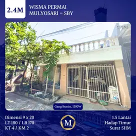 Rumah Wisma Permai dkt Galaxy Mall Dharmahusada Kertajaya MERR ITS