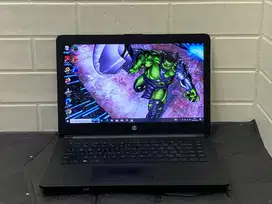 Laptop hp 14-bw0xx prosesor AMD A4-9120/Ram 4GB/SSD 128GB