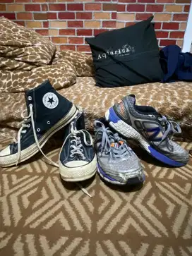 sepatu converse 70s (resmi MAP) dan nb 860 v5