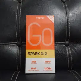 Tecno spark go 2 3+3/64gb segel grs resmi