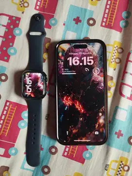 Iphone 14pro dan apple wacth series 9