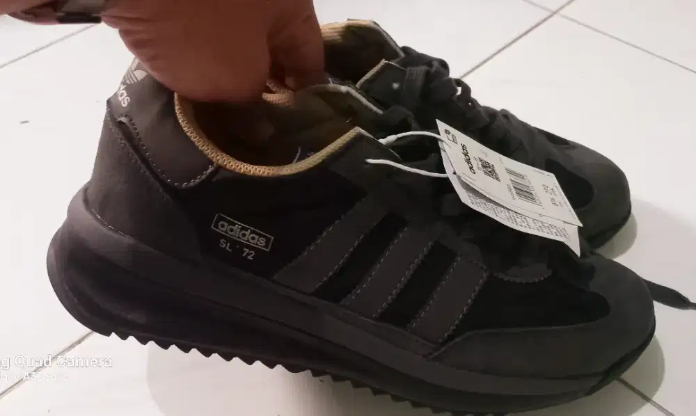 Adds sl72 sepatu casual sepatu baru grey