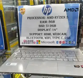 laptop Hp AMD Rayzen 5 kredit tanpa dp