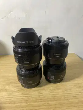 Lensa 50mm stm for canon