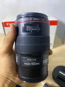 Lensa 100mm L usm f2.8